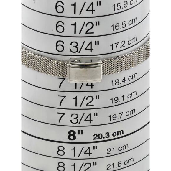 Ladies Helbros Vintage 17 Jewels Manual Wind Mesh Battery Runs Well Nice